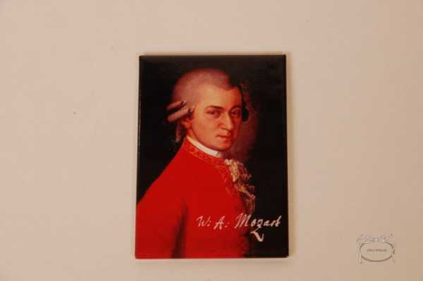 Mozart Portreli Magnet - 1